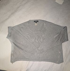 Misc. Classic Gray Crew Neck Sweater